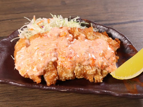 鶏むね肉のサクサク揚げ　紅しょうがタルタル